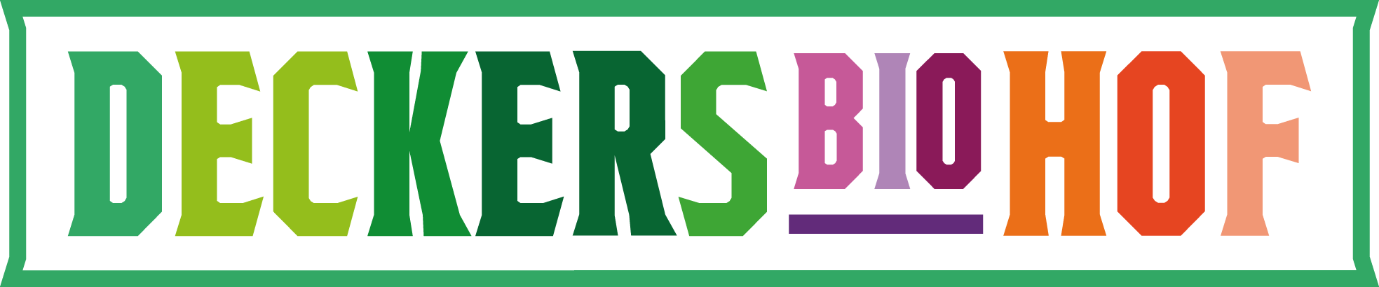 Logo von Deckers Biohof 
