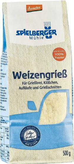 Produktfoto zu Weizengrieß, 500 g