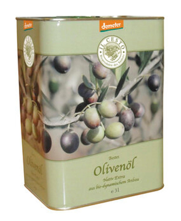 Produktfoto zu Olivenöl Kanister, 3 l
