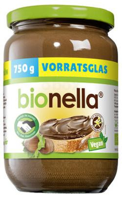 Produktfoto zu bionella Nussnougat-Creme vegan, 750 g