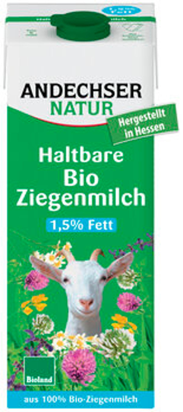 Produktfoto zu H-Ziegenmilch 1,5%, 1 l