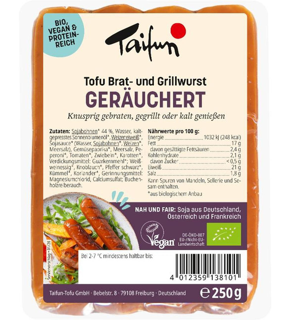 Produktfoto zu Räucherknacker vegan, 4 Stück