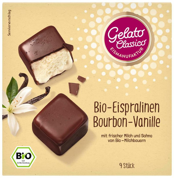 Produktfoto zu Eispralinen Vanille, 135 ml (9 Stück)