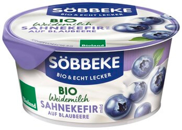 Produktfoto zu Sahnekefir Blaubeere, 150 g