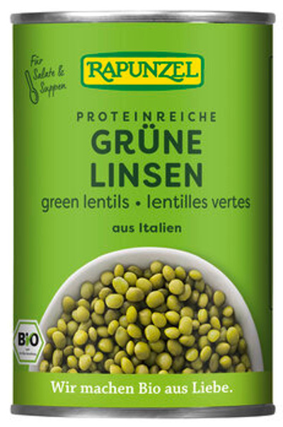Produktfoto zu Grüne Linsen, 400 g