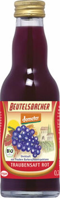 Produktfoto zu Traubensaft rot Barbera, 12x0,2 l