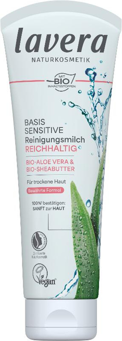 Produktfoto zu Basis Sensitive Renigungsmilch, 125 ml