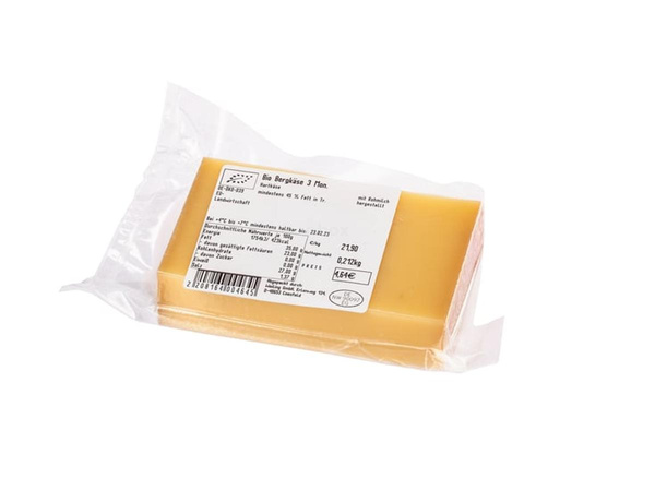 Produktfoto zu Bergkäse g.U. eingeschweißt, ca. 0,2 kg