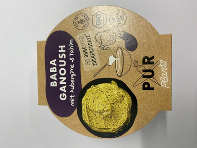 Produktfoto zu Baba Ganoush mit Aubergine & Tahin, 150 g
