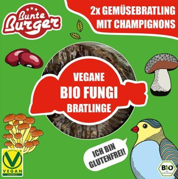 Produktfoto zu Green Forest Funghi-Style Burger, 160 g (2 Stück)