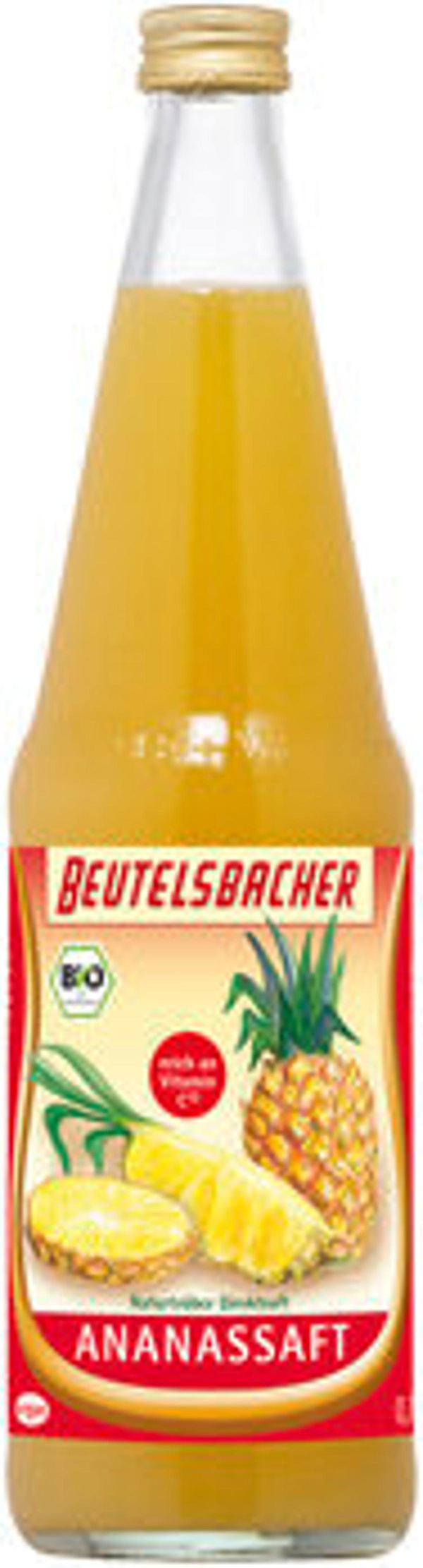 Produktfoto zu Ananassaft, 6x0,7 l
