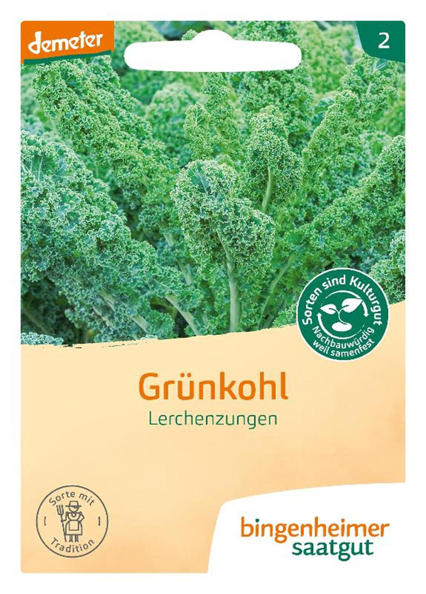 Produktfoto zu Saagut Grünkohl Lerchenzungen