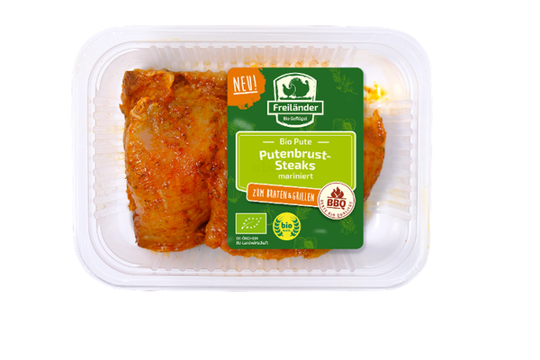 Produktfoto zu Putenbruststeak mariniert Paprika, 0,35 kg