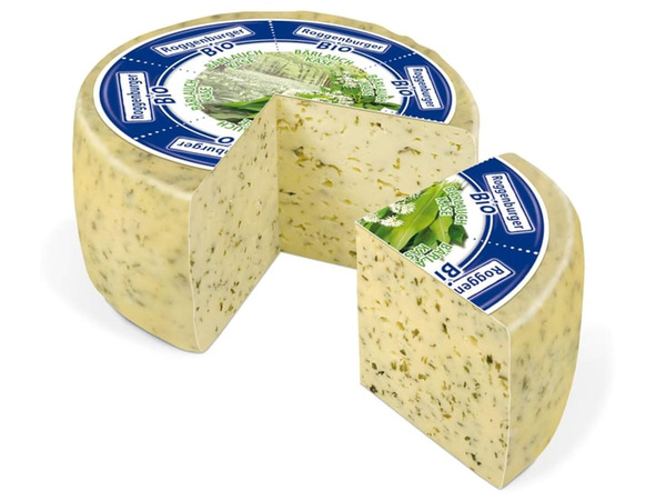 Produktfoto zu Roggenburger Bärlauchkäse - letzte Chance, nur so lange der Vorrat reicht!