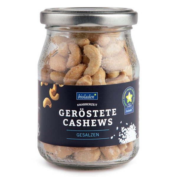 Produktfoto zu geröstete Cashews gesalzen, 140 g