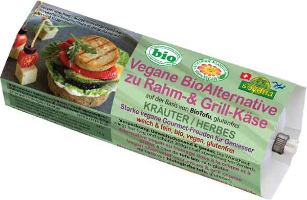 Produktfoto zu Rahm- & Grill-Käse Kräuter, 200 g