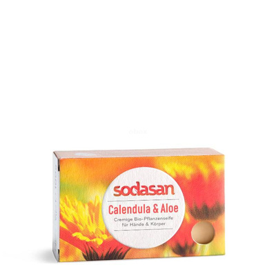 Produktfoto zu Calendula & Aloe, Stückseife