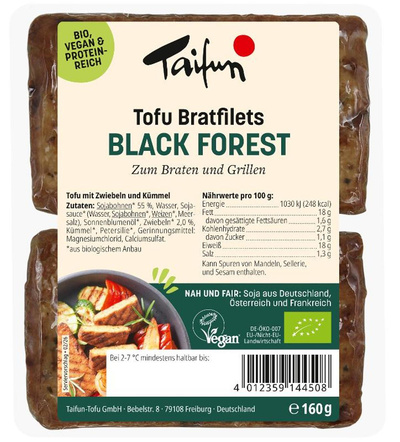 Produktfoto zu Bratfilets Black Forest, 160 g