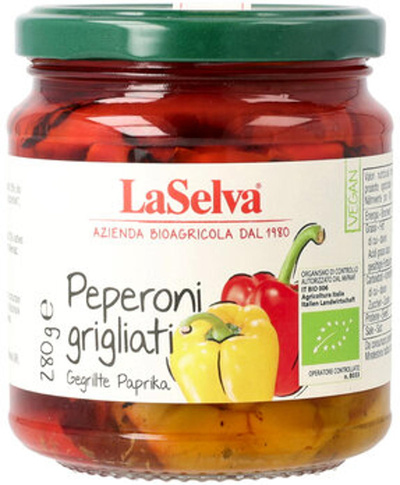 Produktfoto zu gegrillte Paprika, 280 g