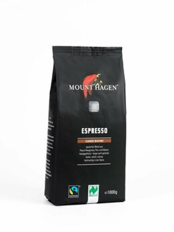 Produktfoto zu Espresso ganze Bohnen, 1 kg