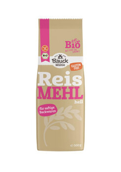 Produktfoto zu Helles Reismehl, 500 g