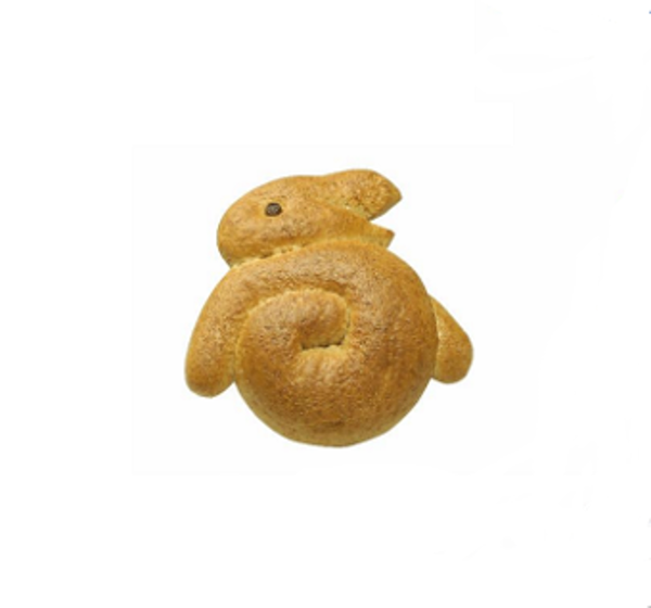 Produktfoto zu Hefeteighase vollkorn vegan, 3 Stück - Bio-Backhaus Wüst