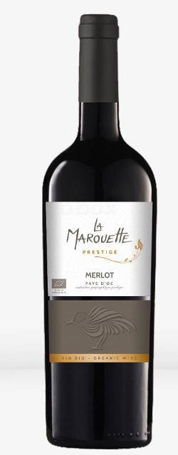 Produktfoto zu La Marouette Prestige Merlot, 0,75 l