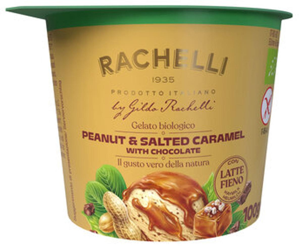 Produktfoto zu Eisbecher Peanut & Salted Caramel, 4 x 125 ml