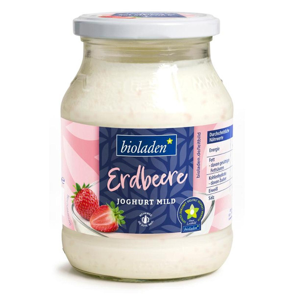 Produktfoto zu Joghurt Erdbeere 2,5 %, 500 g