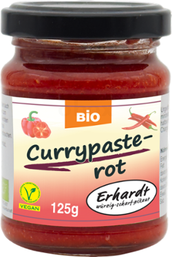 Produktfoto zu Rote Curry Paste, 125 g