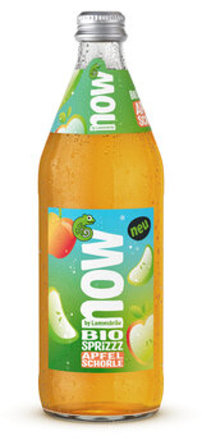 Produktfoto zu NOW Sprizzz Apfelschorle, 10x0,5 l