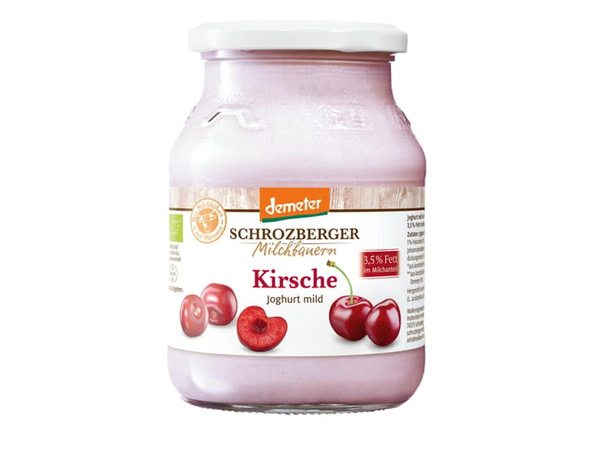 Produktfoto zu Joghurt Kirsche, 500 g