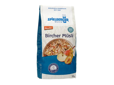 Produktfoto zu Aktionsset Bircher Müsli, 500 g + gratis Müslibackblech