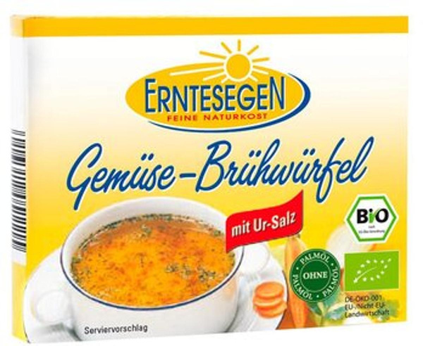 Produktfoto zu Brühwürfel Gemüsebrühe klar, 66 g
