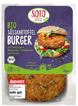 Produktfoto zu Süßkartoffel Burger, 160 g