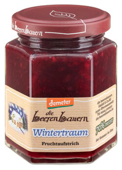 Produktfoto zu Wintertraum Fruchtaufstrich, 200 g