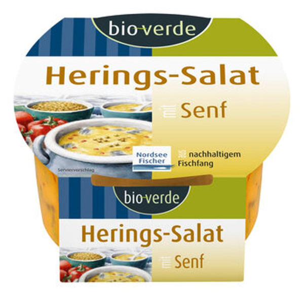 Produktfoto zu Herings-Salat Senf-Marinade, 150 g
