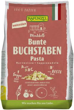 Produktfoto zu Buchstaben Nudeln bunt, 500 g