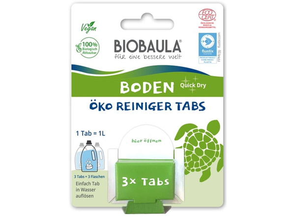 Produktfoto zu Bodenreinigungs-Tabs, 3 Stück