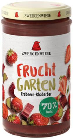 Produktfoto zu Erdbeer-Rhabarber FruchtGarten, 225 g