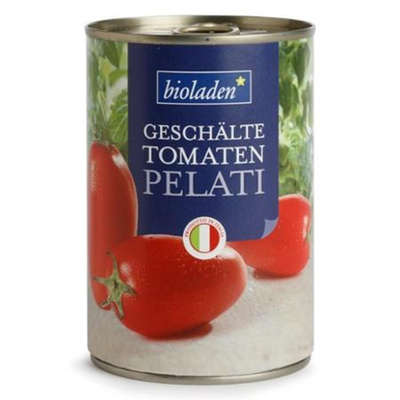 Produktfoto zu Pelati geschälte Tomaten, 400 g