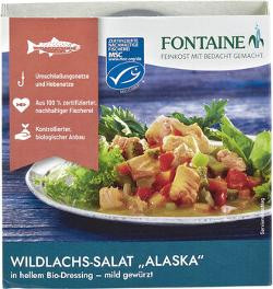 Produktfoto zu Wildlachs-Salat Alaska, 200 g