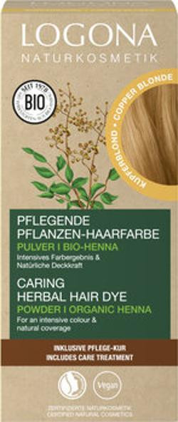 Produktfoto zu Pflegende Pflanzen-Haarfarbe Pulver Kupferblond