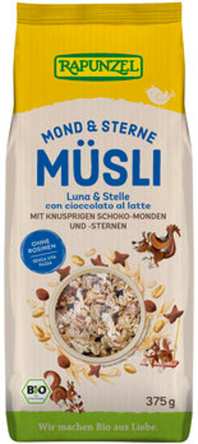 Produktfoto zu Mond & Sterne Müsli, 375 g - 10% Rabatt, da MHD 10.03.2026