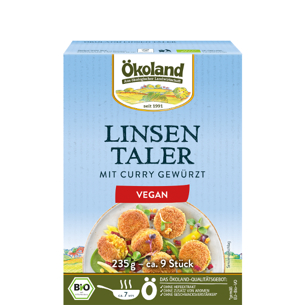 Produktfoto zu TK-Linsen-Taler Curry, 235 g