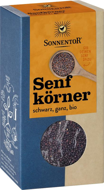 Produktfoto zu Senfkörner schwarz, 80 g