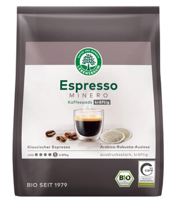 Produktfoto zu Espresso Minero Pads, 18 Stück