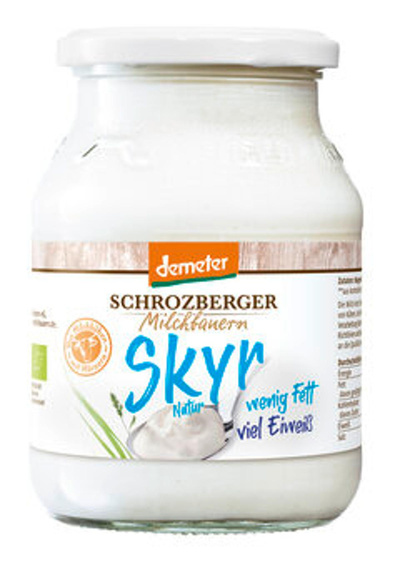 Produktfoto zu Skyr Natur, 500 g Glas