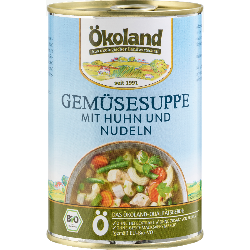 Produktfoto zu Gemüsesuppe mit Huhn, 400 g