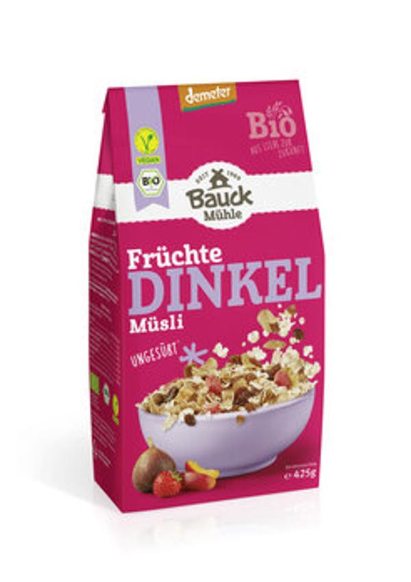 Produktfoto zu Müsli Dinkel Früchtezart, 425 g